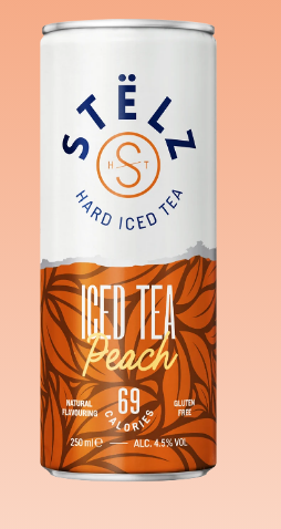 STELZ HARD ICED TEA PEACH Can 25cl