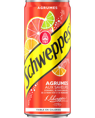 SCHWEPPES AGRUM SLEEK CAN 33cl