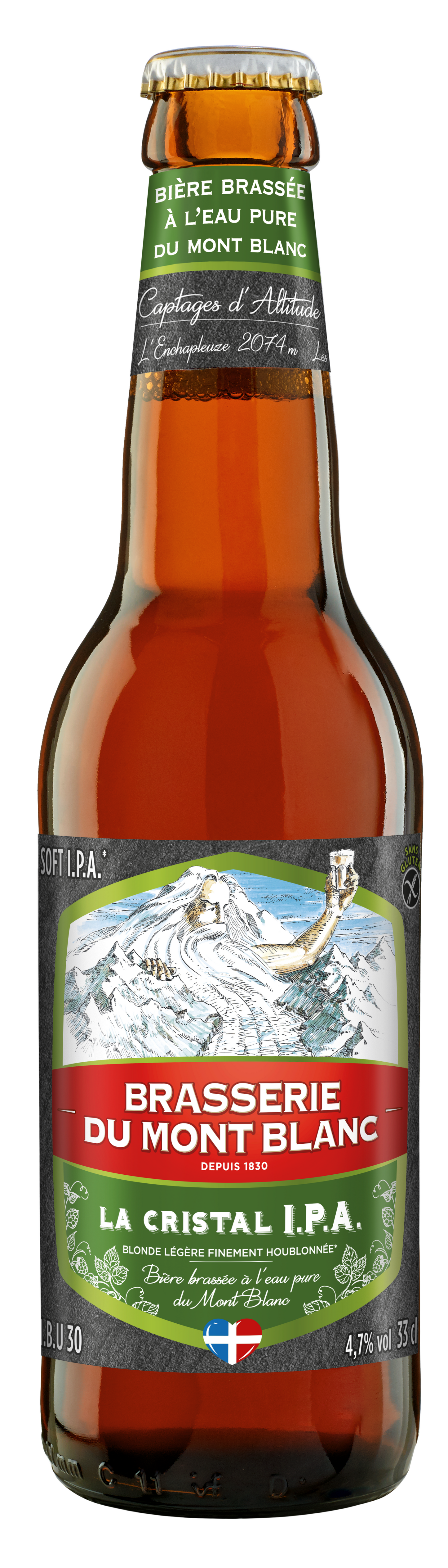 Mont Blanc La Cristal IPA 4,7% 33cl OW