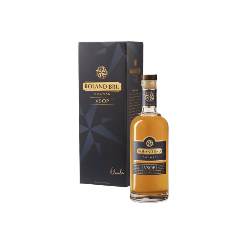 COGNAC ROLAND BRU VSOP Bouteille Diva 70cl