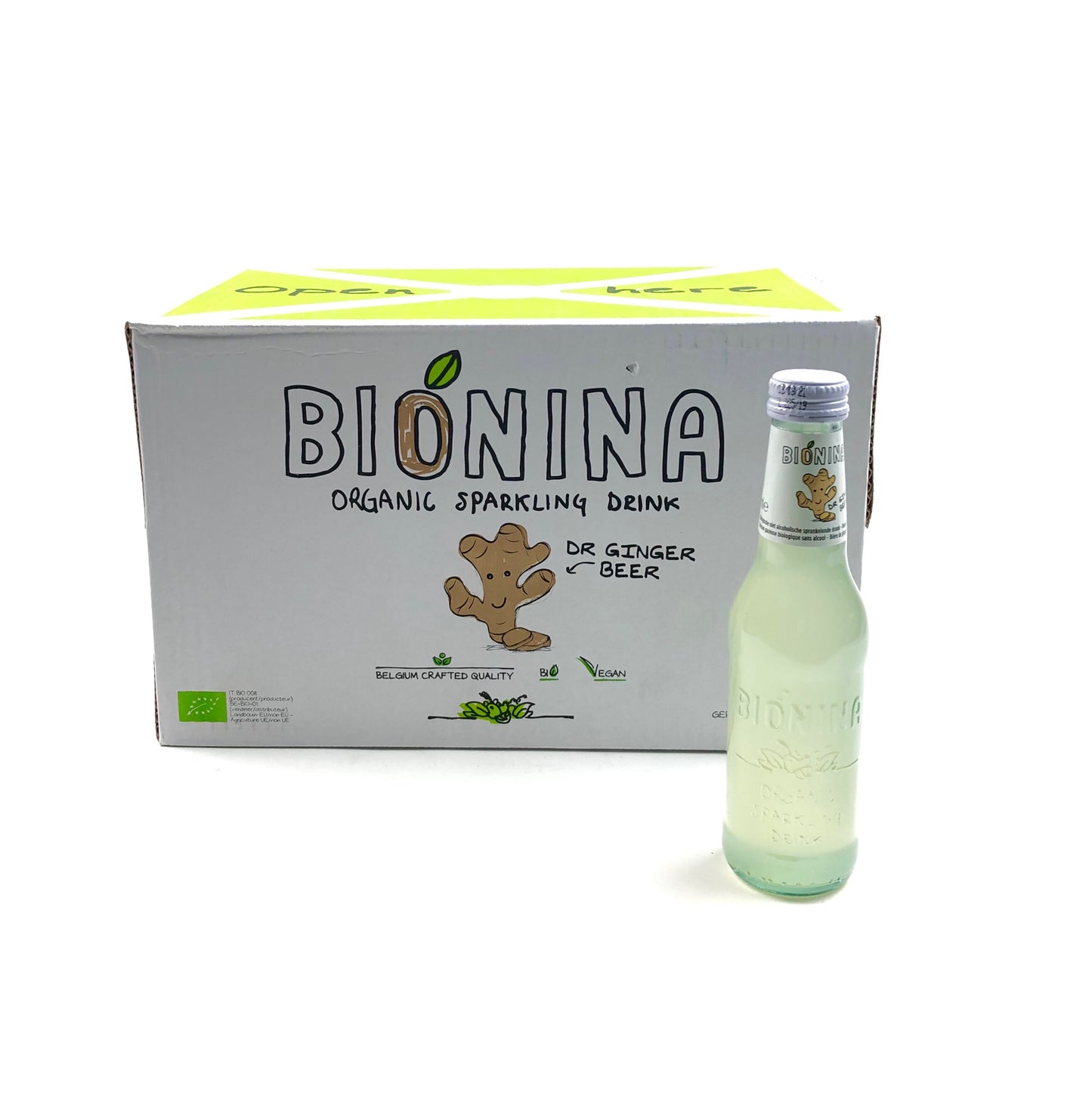 BIONINA DR GINGER Beer fles 20 cl OW