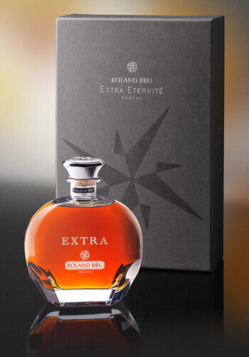 COGNAC ROLAND BRU EXTRA CARAFE + 2 VERRES