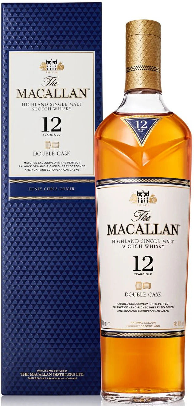 WH Macallan Double Cask 12 years old 70c