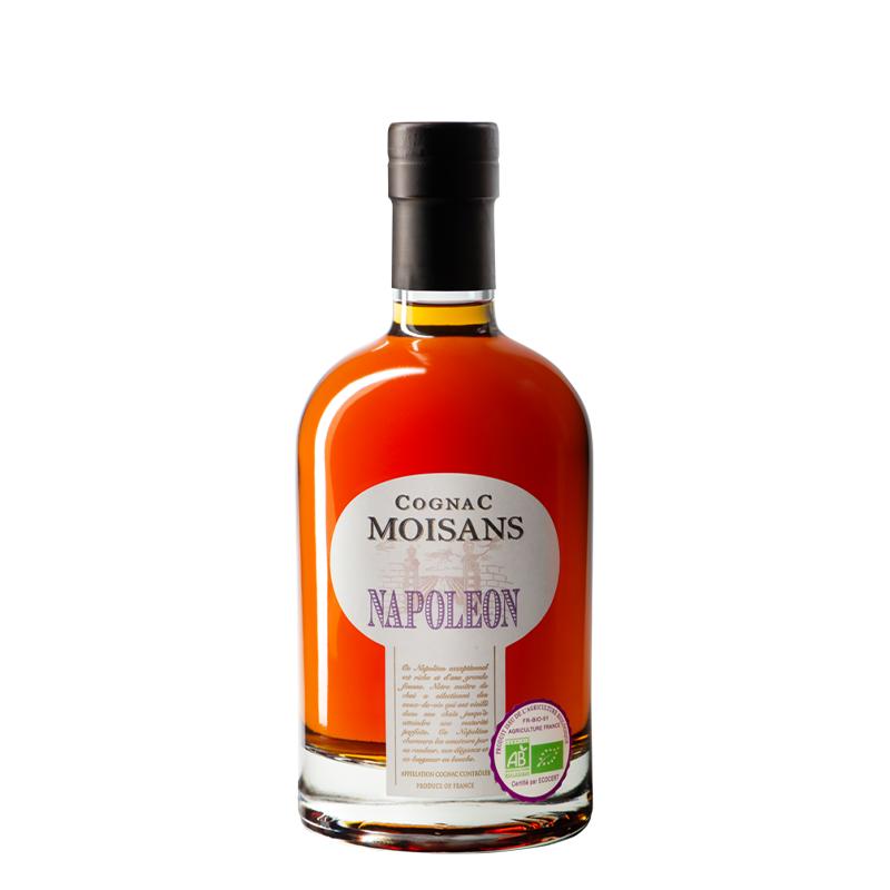 COGNAC MOISANS - NAPOLEON - BIO 70cl
