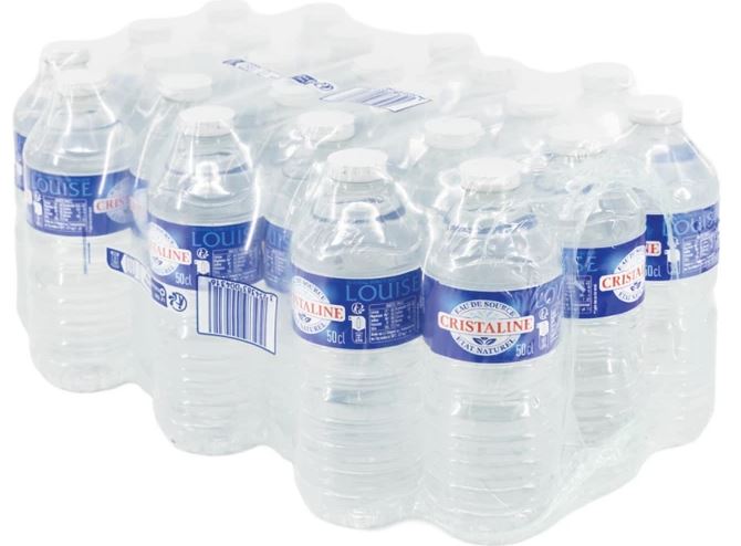 Cristaline plat Pet 50cl