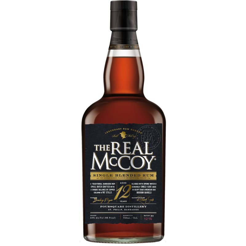 Real McCoy '12yr Distillers Edition ' 46% - De Keyzer Batch