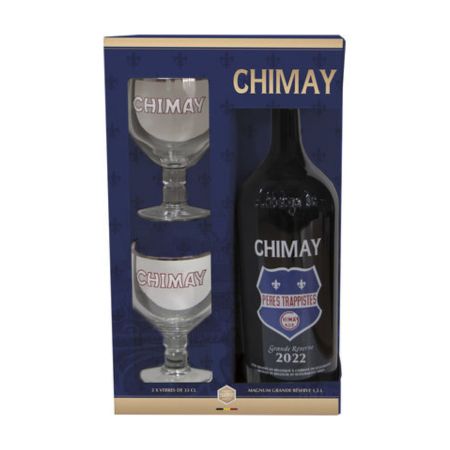 CHIMAY Giftpack MAGNUM + 2 glazen