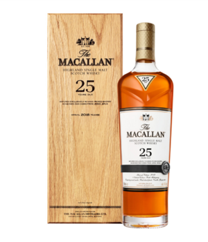 WH MACALLAN SHERRY OAK 25Y 43% 70cl