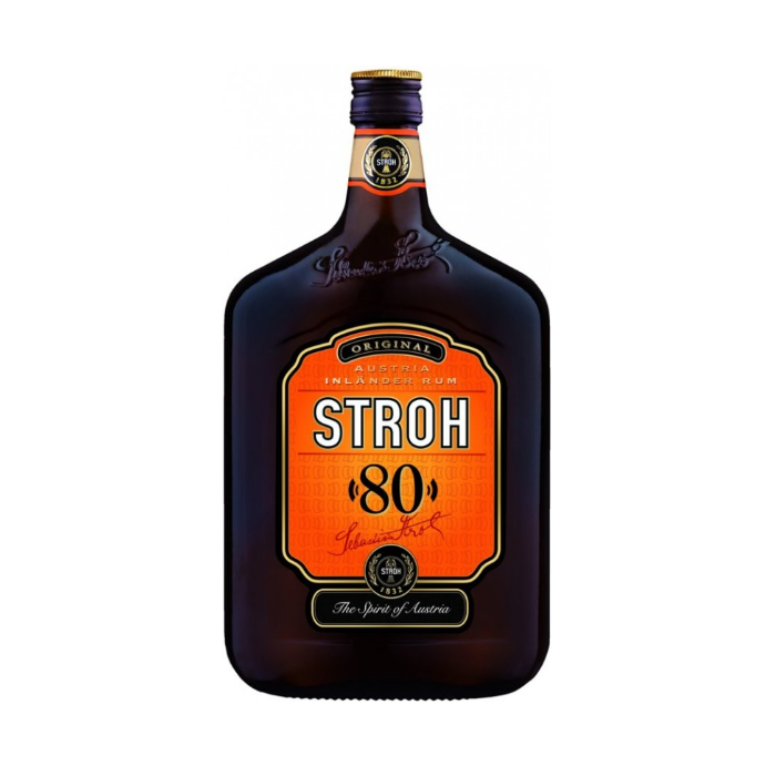 RHUM STROH 80% 70cl