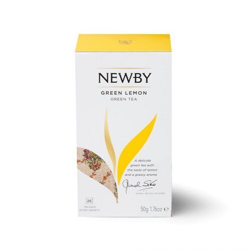 THEE NEWBY GREEN LEMON 25 bags
