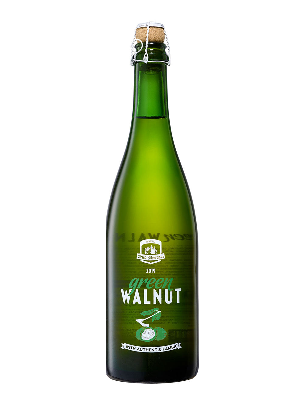 Oud-Beersel GREEN WALNUT Champagnebier OW 75cl