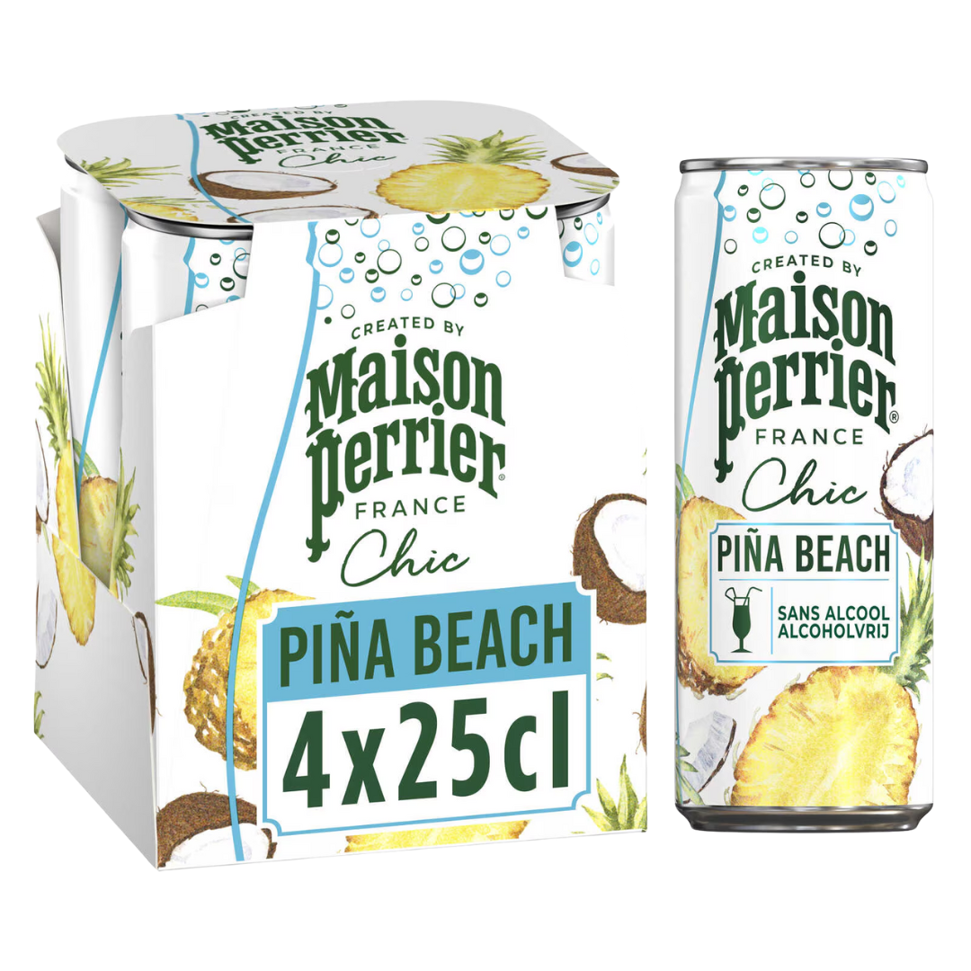 MAISON PERRIER CHIC PINA BEACH can 25cl