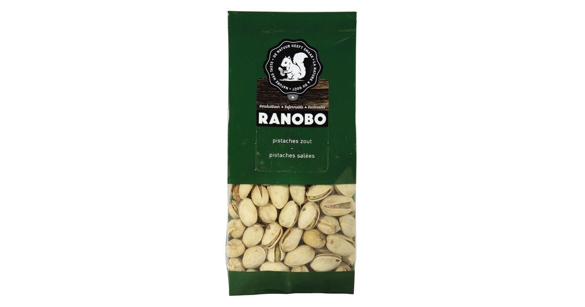 RANOBO PISTACHES SALEES 175 gr