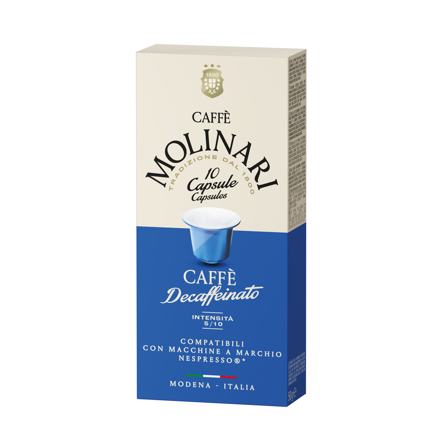 MOLINARI INTENSO comp NESPRESSO 10caps (ex ROSSO)