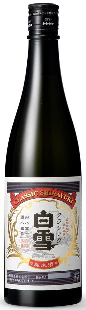 SAKE SHIRAYUKI Classic 15,5% 72cl BA
