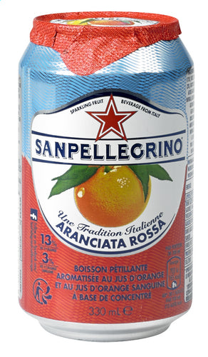 SAN PELLEGRINO ARANCIATA ROSSA CAN 33c