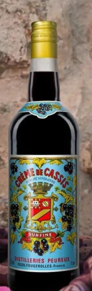 CREME DE CASSIS 15% Peureux