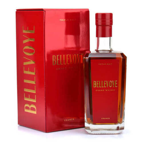 WH BELLEVOYE ROUGE 43% 70cl (merlot finish) Triple Malt Français