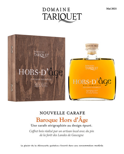 ARMAGNAC Hors D'Age - CARAFE Baroque Ch du Tariquet