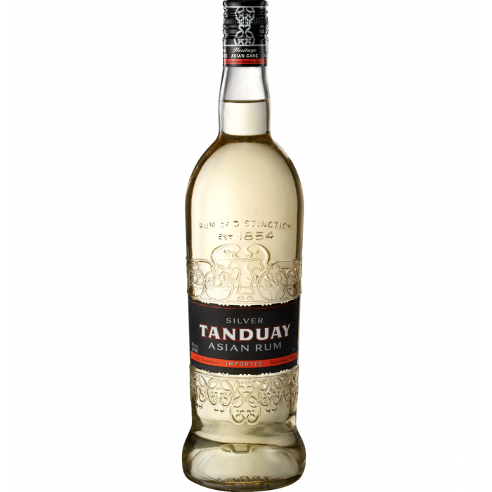 TANDUAY SILVER ASIAN RUM 40% 70 CL
