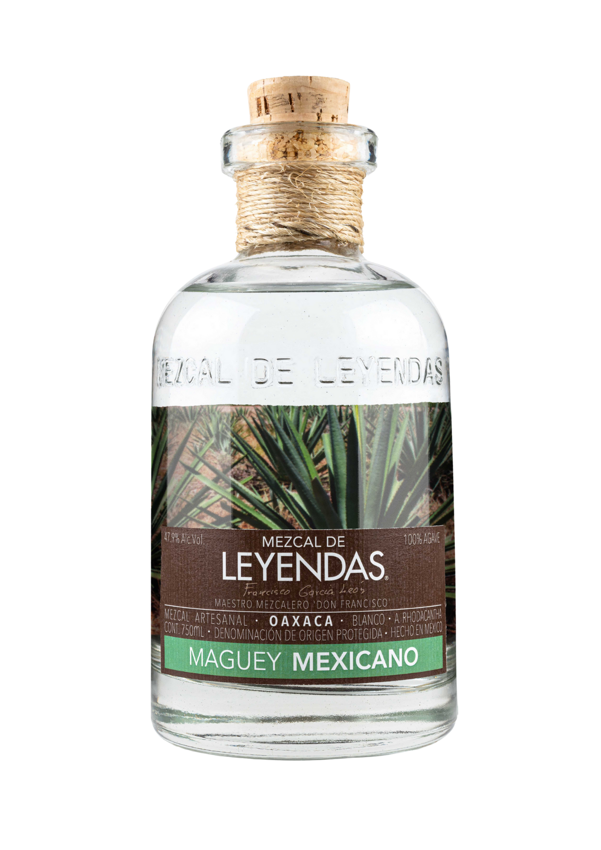 MEXICANO 47.9% OAXACA - MEZCAL DE LEYENDAS