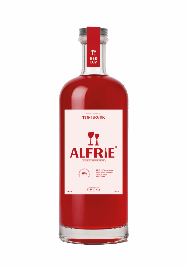 ALFRIE 0,0% Red Luv (Fryns) 70cl OW