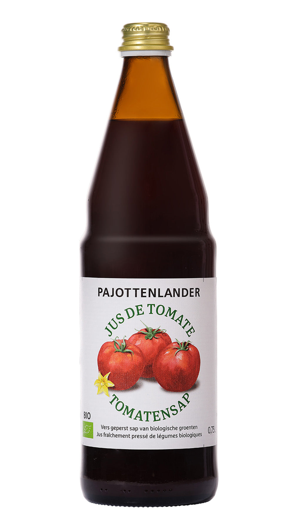 PAJOTTENLANDER TOMATEN BIO 75cl