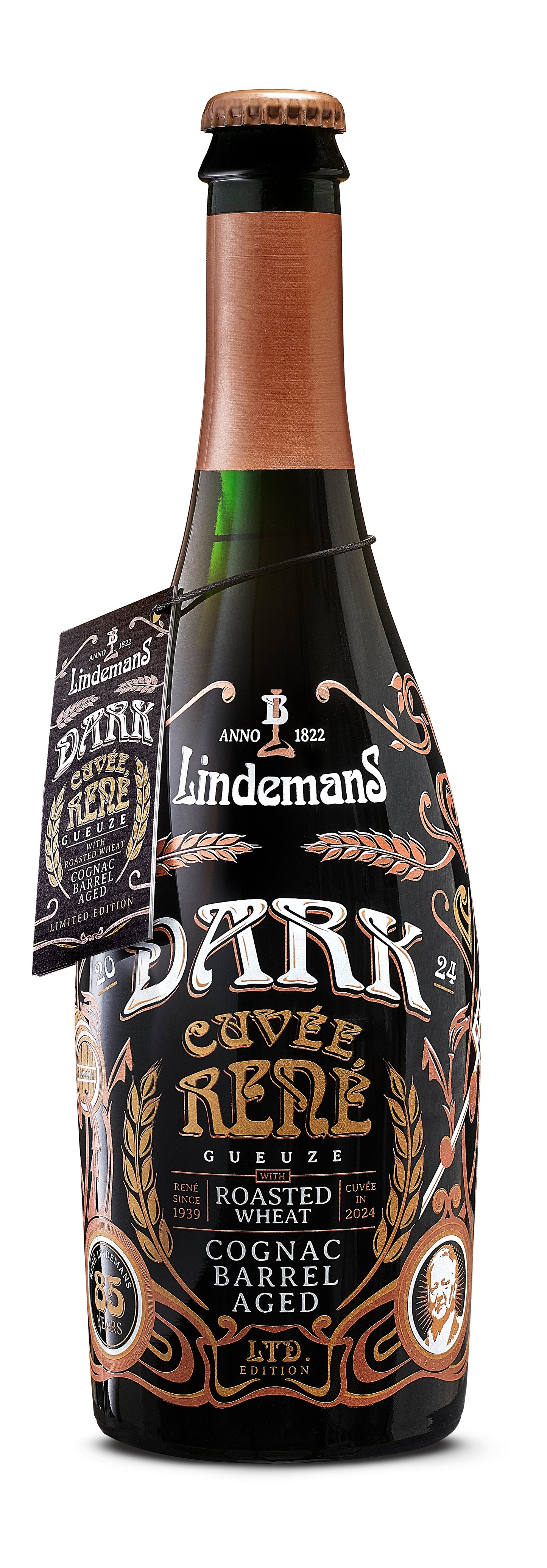 LINDEMANS GUEUZE DARK CUVEE RENE 75CL OW Bierpassie P&Tactie