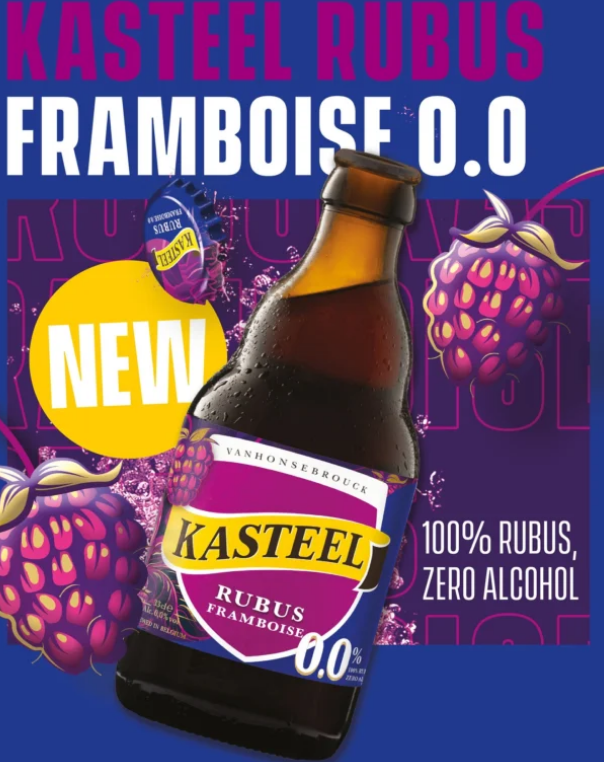 KASTEEL RUBUS Framboise 0.0% 33cl
