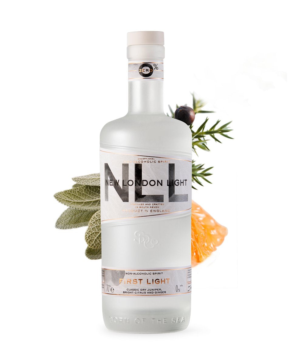 NEW LONDON LIGHT 'FIRST LIGHT ' NON-ALCOHOLIC APERITIF 70CL 0.0%
