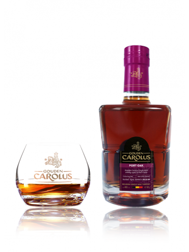 Whisky GOUDEN CAROLUS PORT Oak 46% 50cl Stokerij de Molenberg