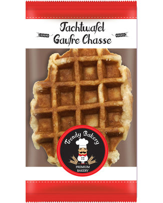 LUIKSE WAFEL Trendy 90gr jachtwafel+perle suiker