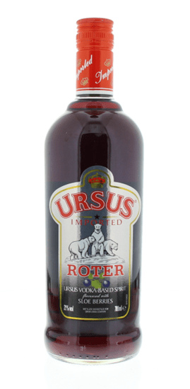 VODKA URSUS RED 21% 70cl vervangt Xarov