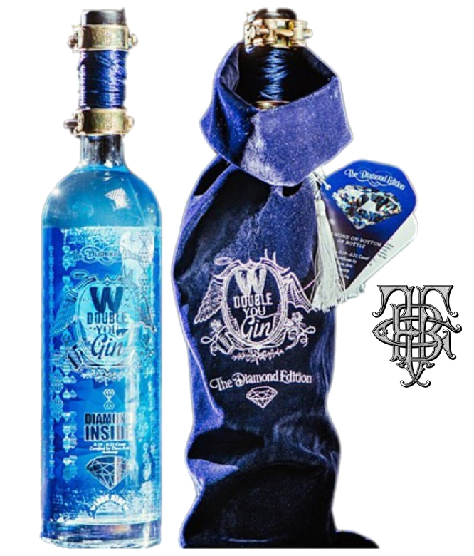 GIN DOUBLE YOU DIAMOND 43,7% 150cl WILDEREN magnum ltd