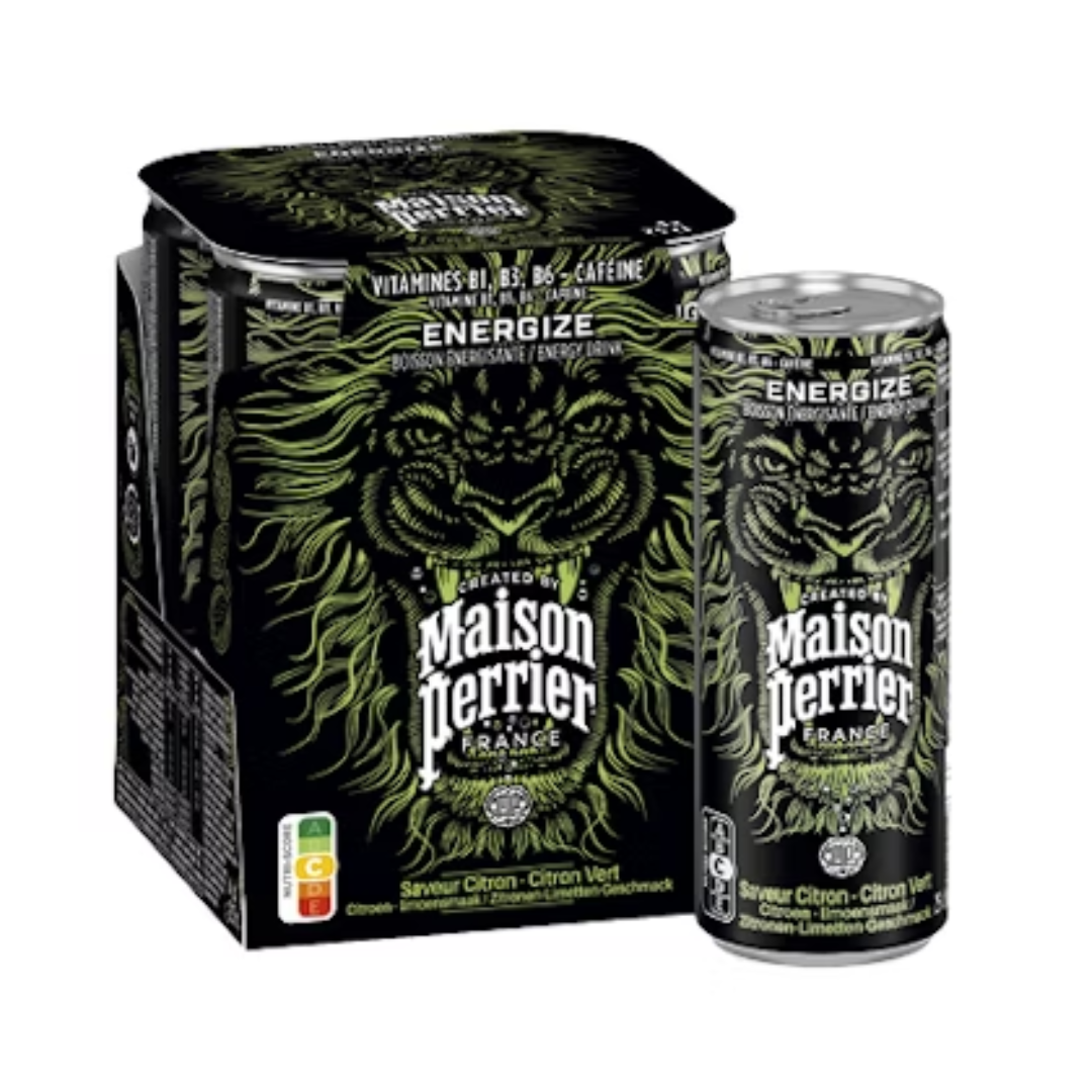 MAISON PERRIER ENERGIZE LEMON-LIME can 25cl
