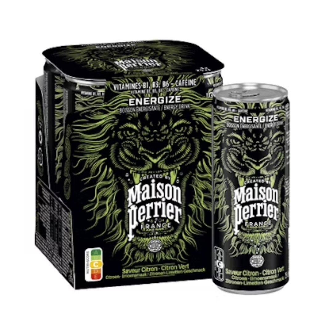 MAISON PERRIER ENERGIZE LEMON-LIME can 25cl