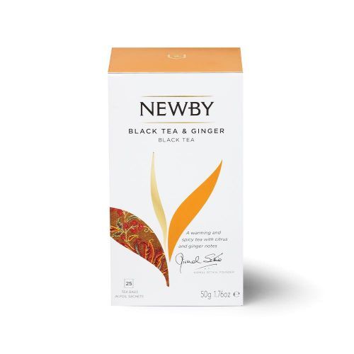 THEE NEWBY BLACK TEA & GINGER 25 bags