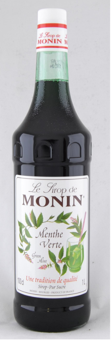 MONIN Siroop Groene MUNT 100cl OW
