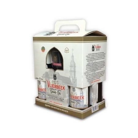 VLIERBEEK giftpack GRAND CRU 4x33cl + 1