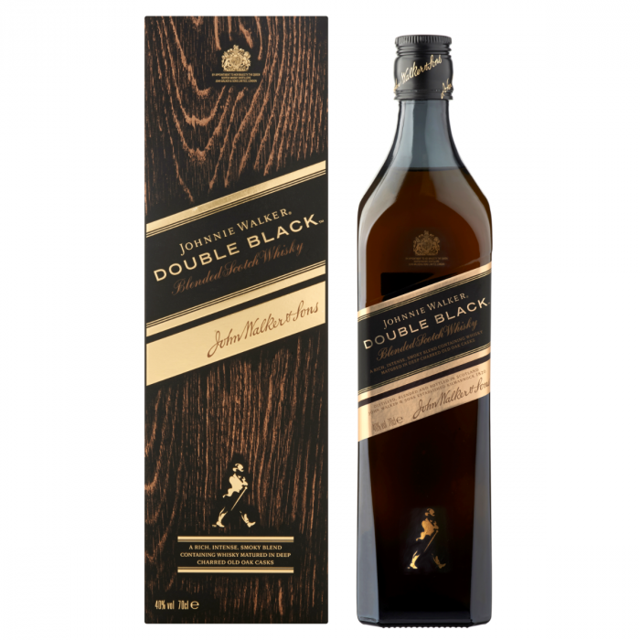 WH J.WALKER DOUBLE BLACK 40% 70cl