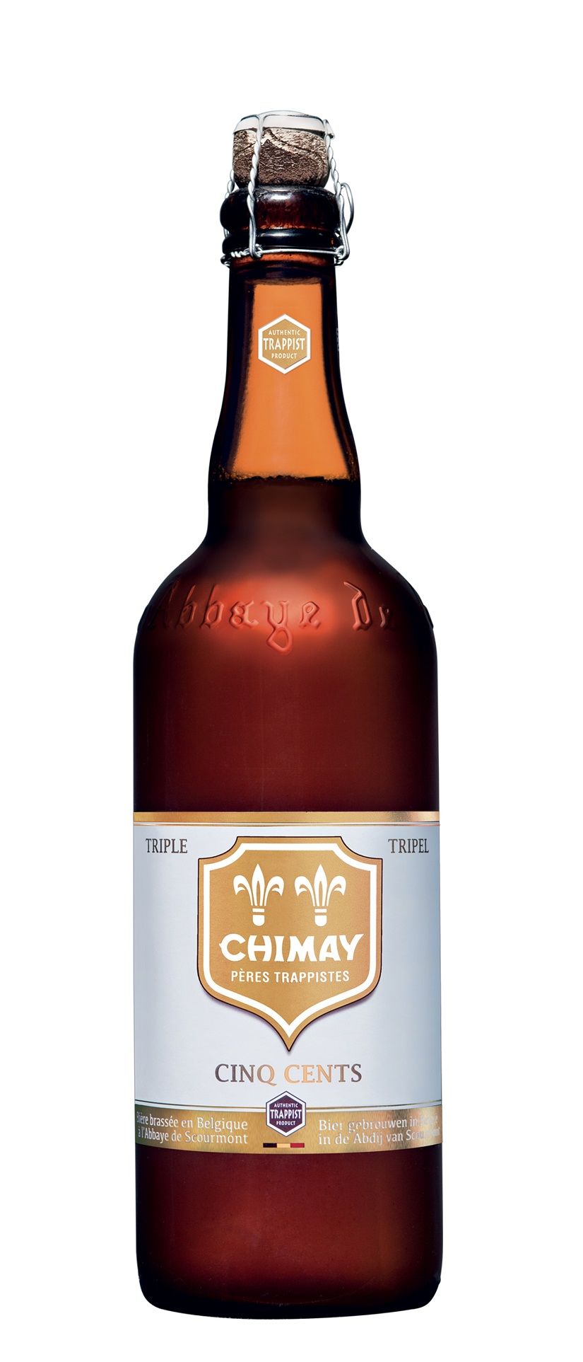 CHIMAY CINQ CENTS 8% 75cl WIT
