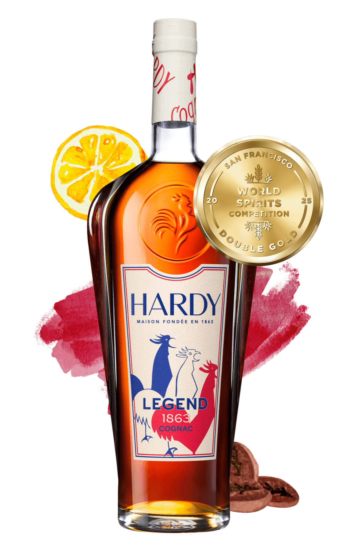 COGNAC HARDY 'LEGEND' 70CL 40%
