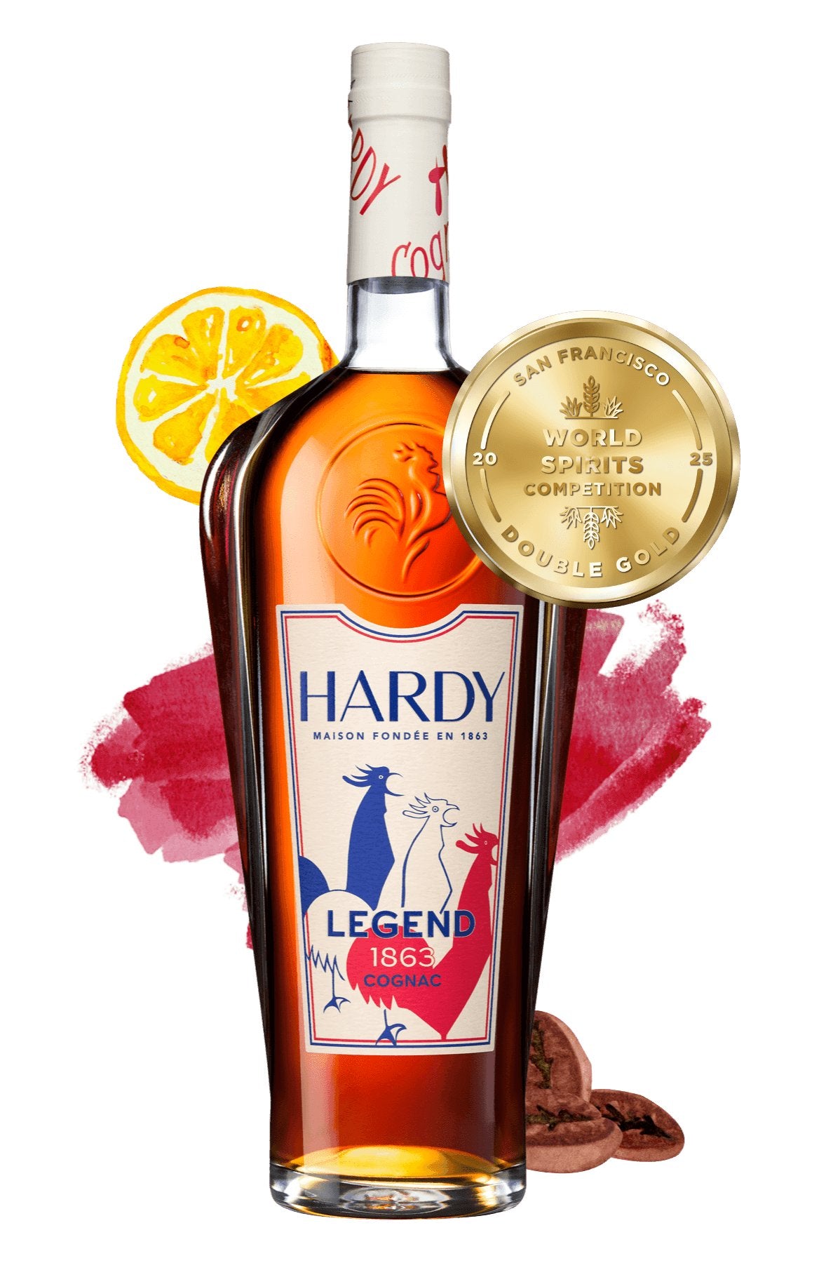COGNAC HARDY 'LEGEND' 70CL 40%