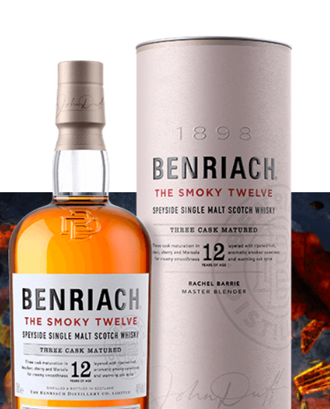 WH BENRIACH 12Y SMOKY 46% 70cl