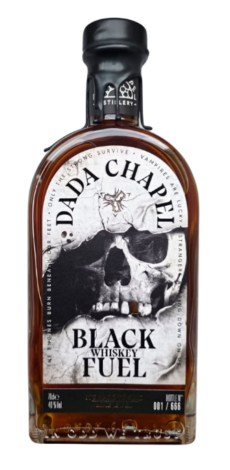 WH DADA CHAPEL Black Fuel Whiskey 40% 70cl