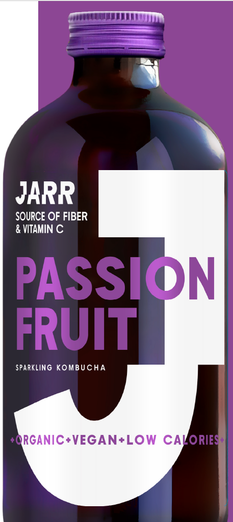 JARR KOMBUCHA PASSION FRUIT FIBER BIO 33 cl OW