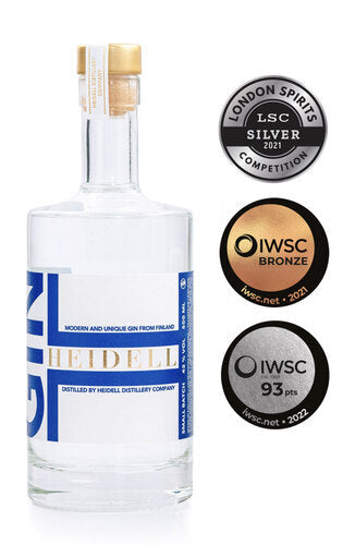 GIN HEIDELL BLAUW 42% 50CL