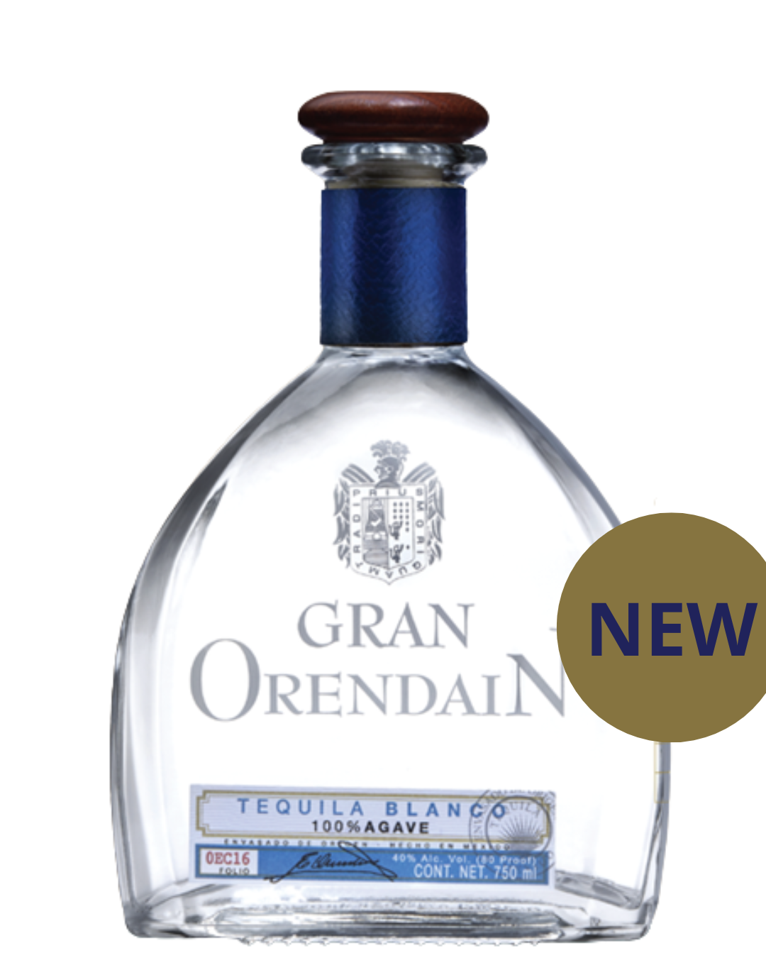 GRAN ORENDAIN TEQUILA BLANCO 70CL 40%