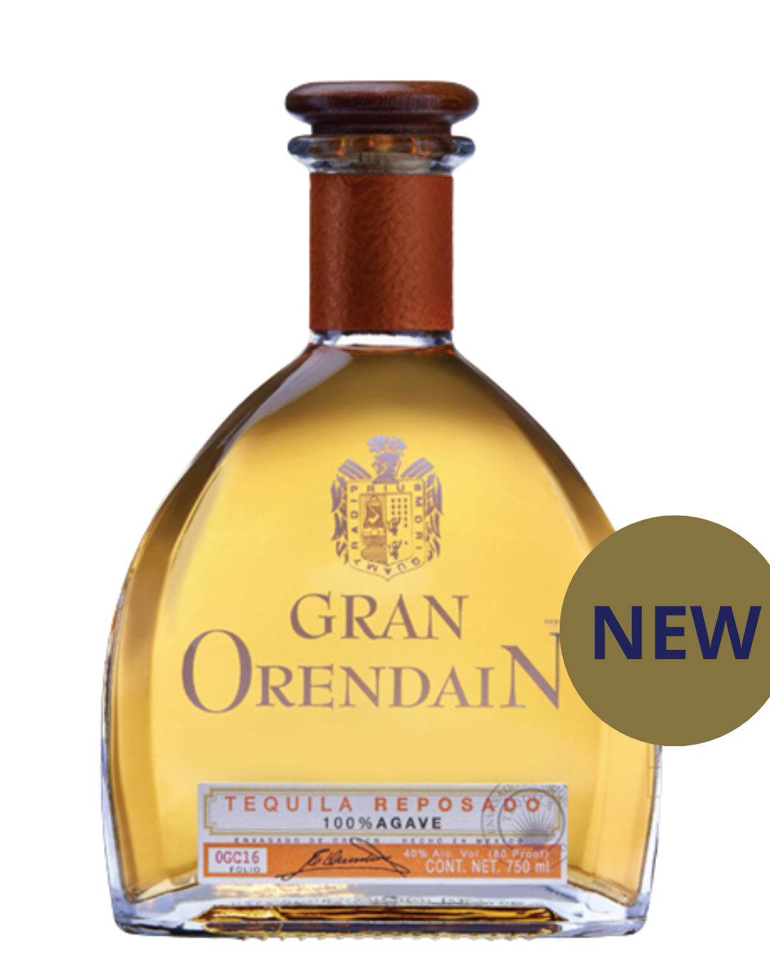 GRAN ORENDAIN TEQUILA REPOSADO 70CL 40%