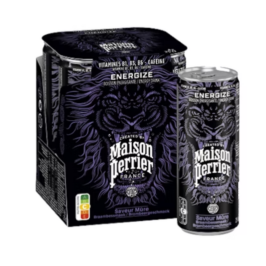 MAISON PERRIER ENERGIZE BLACKBERRY can 25cl